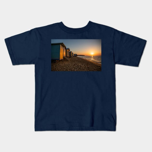 Mount Martha North Beach, Mornington Peninsula, Victoria, Australia. Kids T-Shirt by VickiWalsh